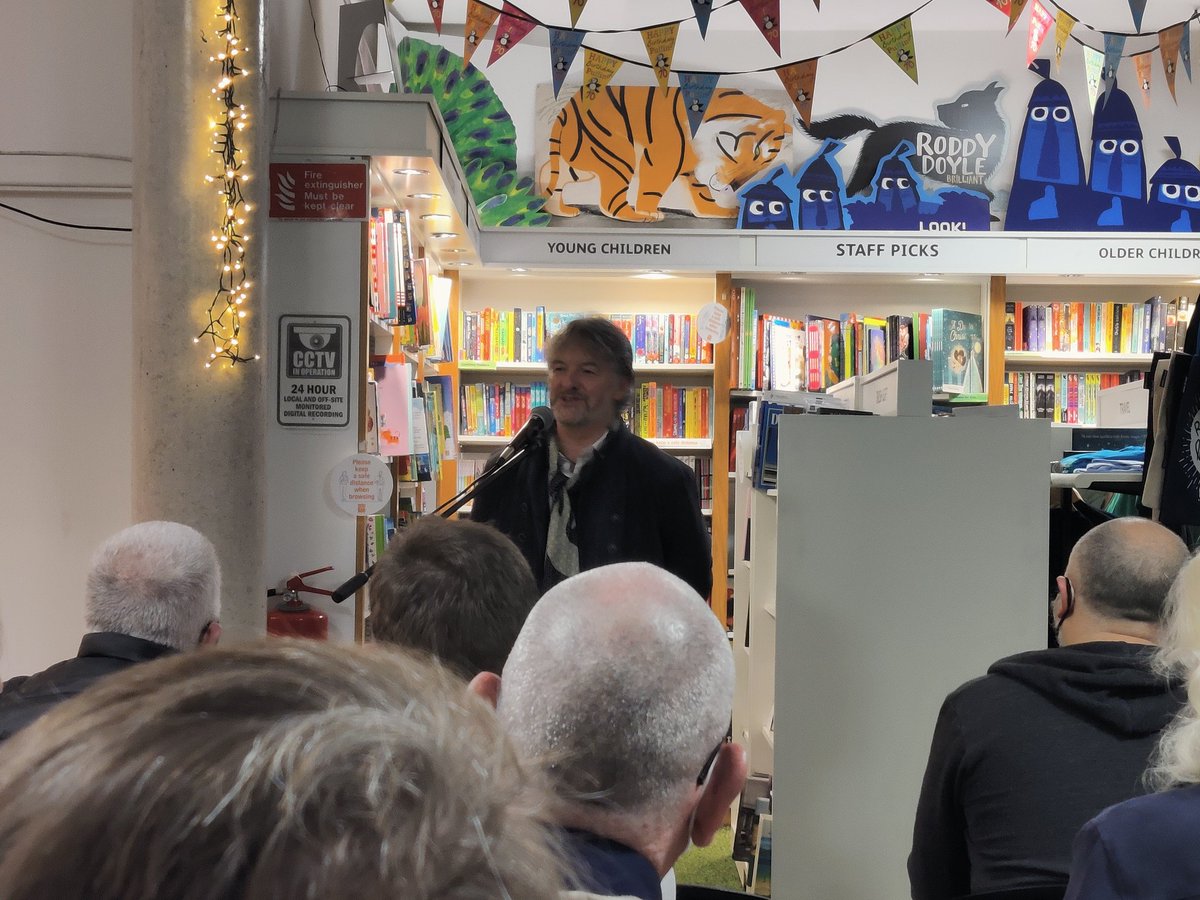 CiaranMcLarnon's tweet photo. My first book launch since early 2019 in @gutterbookshop with the amazing @jconnollybooks !! Great evening. #ShadowVoices https://t.co/JzWKLUKwU5