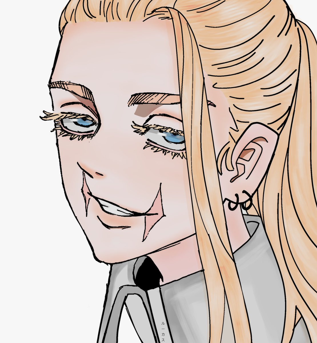 Sanzu in a Ponytail 😉🌹 #東卍FA