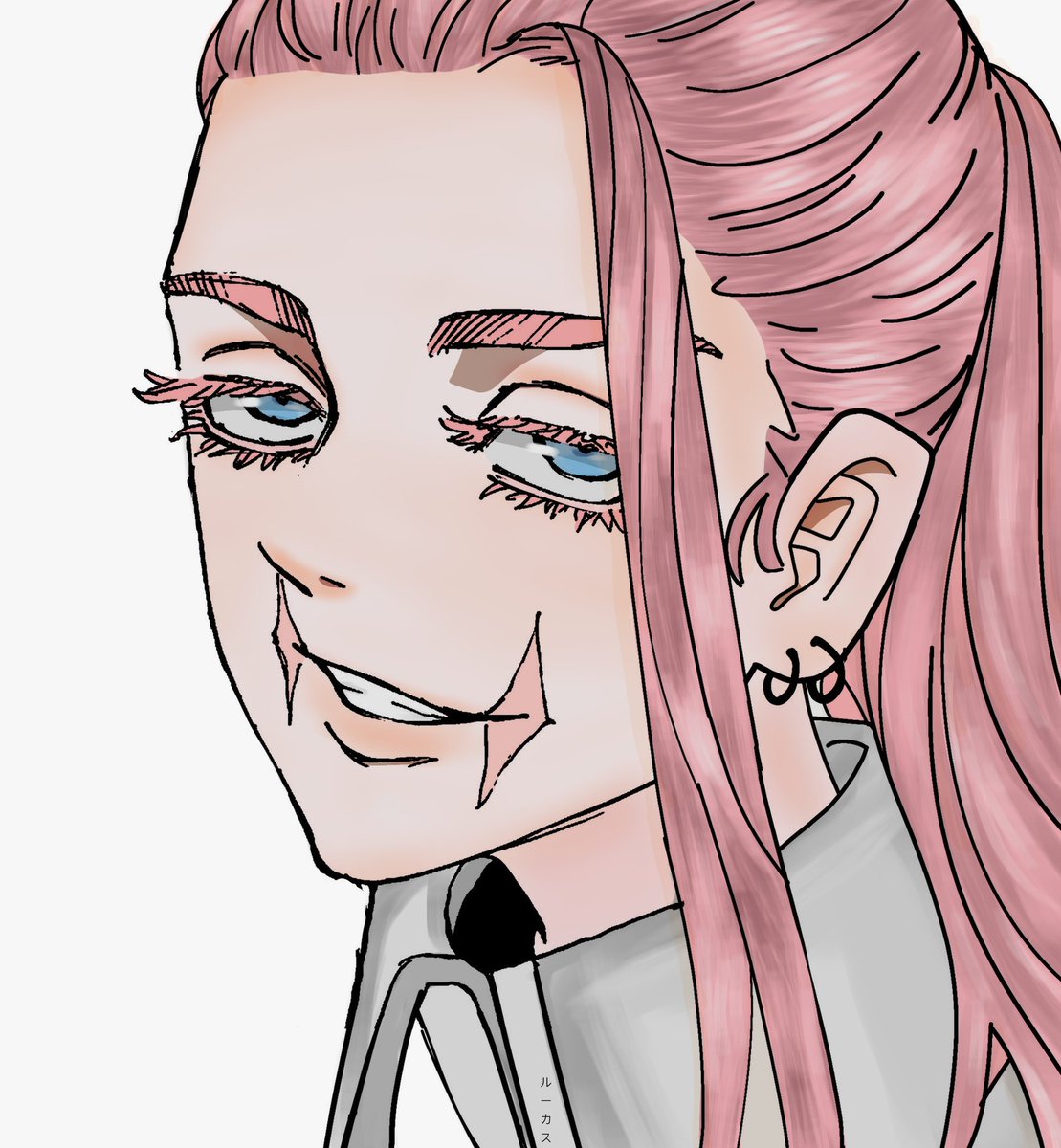 Sanzu in a Ponytail 😉🌹 #東卍FA