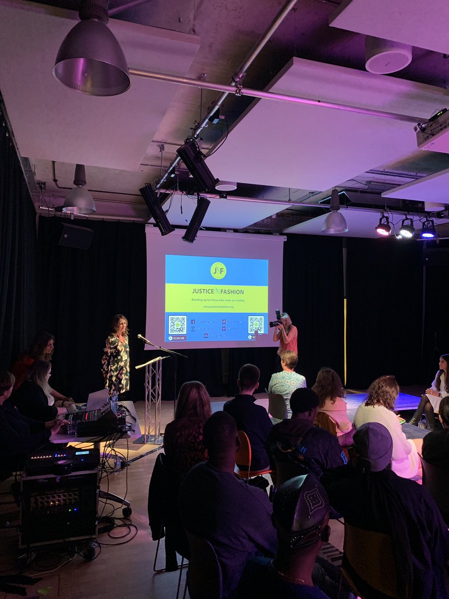 Happening right now! 
<a href="/PoplarUnion/">Poplar Union | East London Arts Venue</a> #justiceinfashion #fashionshow