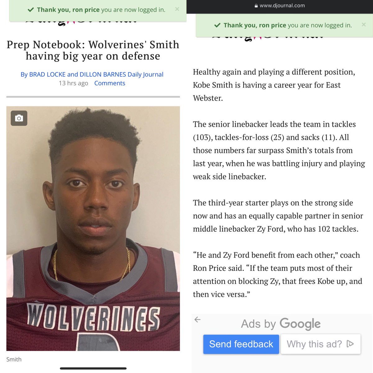 Kobe Smith tweet media