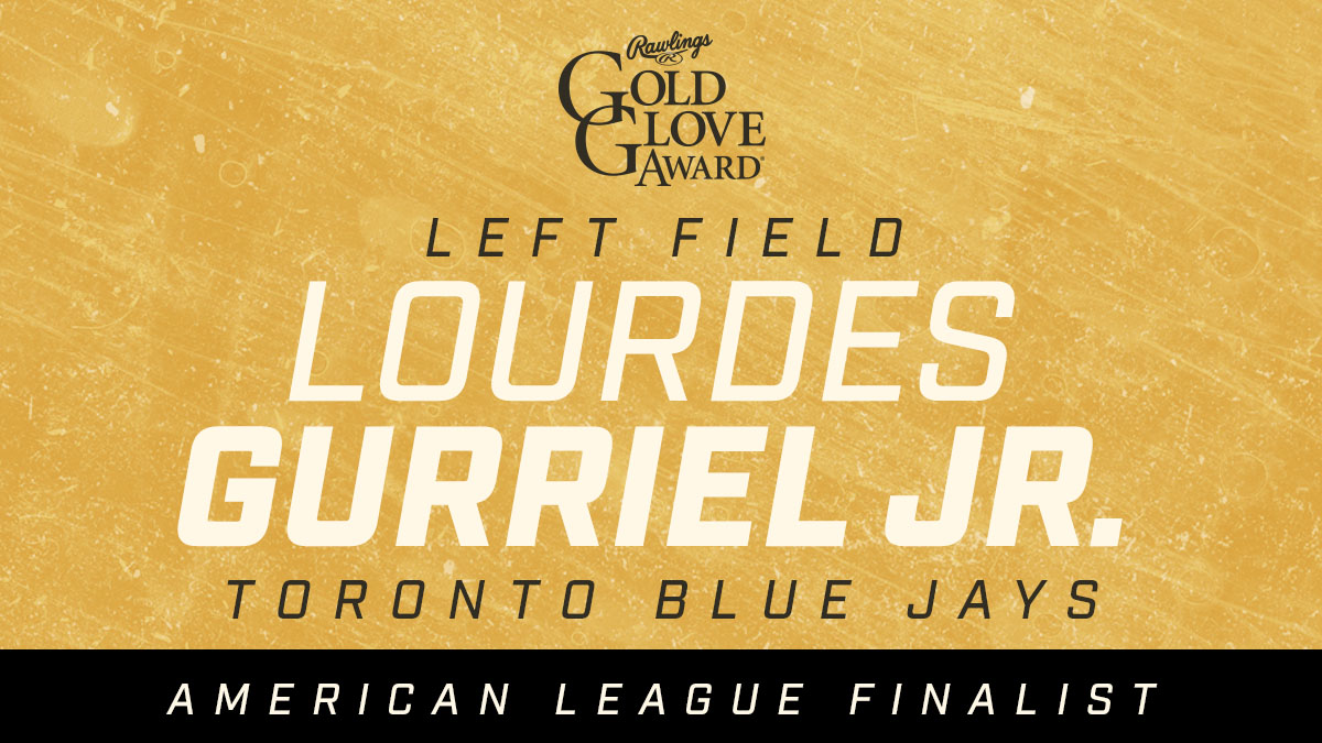 RawlingsSports's tweet photo. 2021 Rawlings Gold Glove Award Finalists - Left Field - AL: Randy Arozarena, Andrew Benintendi, Lourdes Gurriel JR.  #RawlingsGoldGloveAwards https://t.co/LbWAKPQEMh