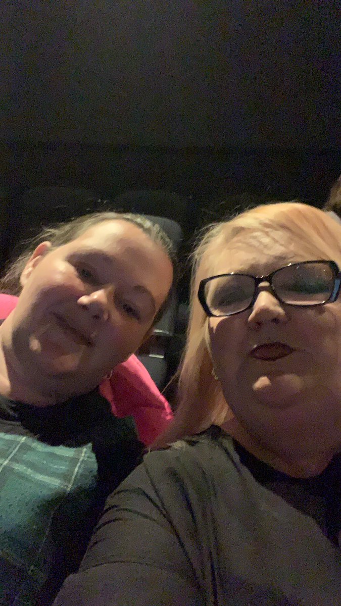 #ROCKYHORRORLIVE in Vue Hull with Sonja and Theresa.
