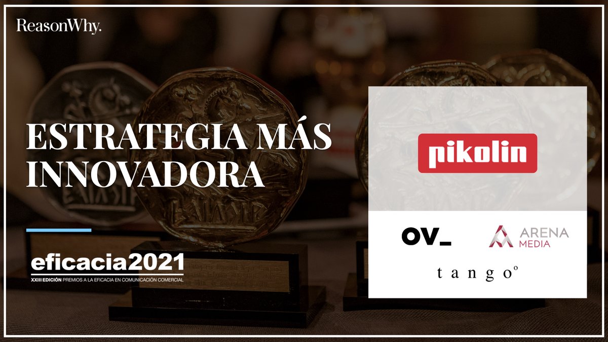 🥇El Oro en la Categoría Estrategia más Innovadora es para Pikolin por "Injubilables", de Oriol Villar, Arena Media y Tango. ¡Enhorabuena! #Eficacia2021