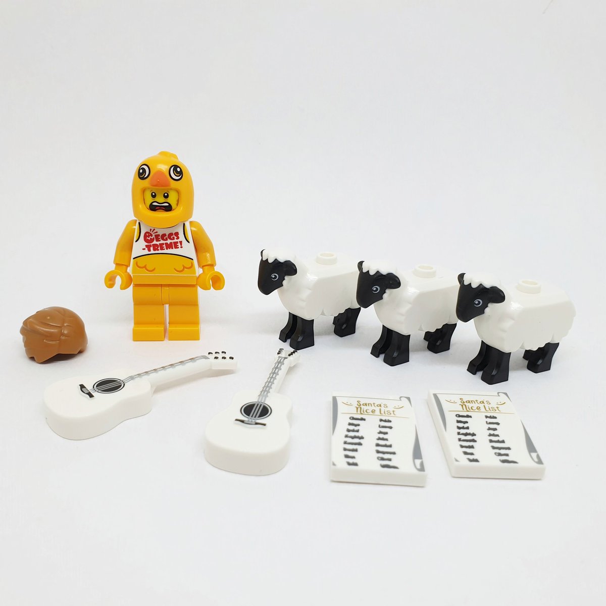 A small <a href="/LEGO_Group/">LEGO</a> Bricks and Pieces order arrived today.

Had to get the Sheep and the new Chicken Guy from the delayed Stuntz set.
