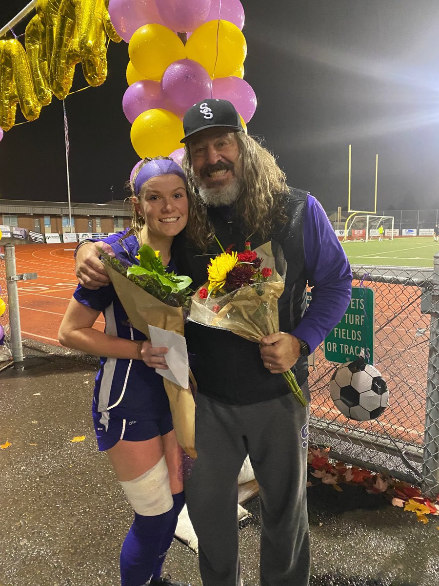 SumnerFootball's tweet photo. It was an honor to represent Kennedy cypher last night for her senior night @SoccerSpartans Good luck on Saturday Ladies. https://t.co/HySZGkzgjw