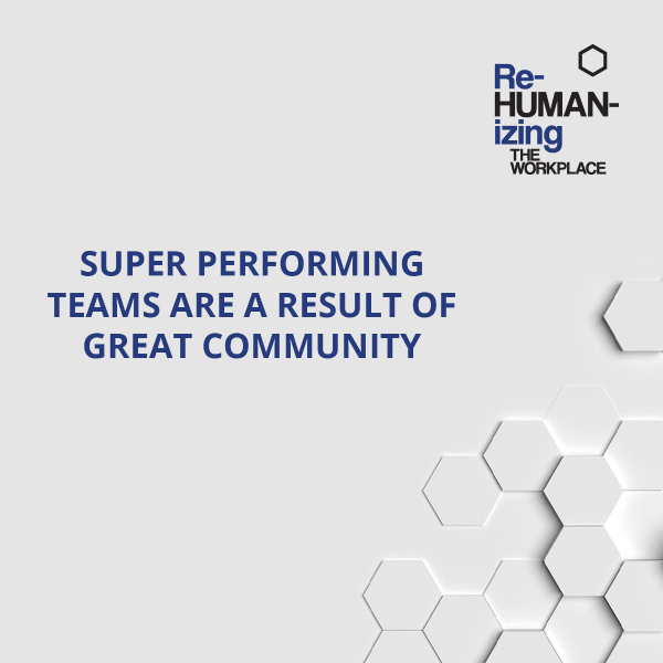 rehumanizingtw's tweet photo. A great community is a result of a super performing team. In Chuck Blakeman's latest book Re-Human-izing the Workplace he unpacks how to produce a super-performing team that works as a community.

#rehumanizingtw #ChuckBlakeman

https://t.co/ius0ZvrHOl https://t.co/36HGrchDQY