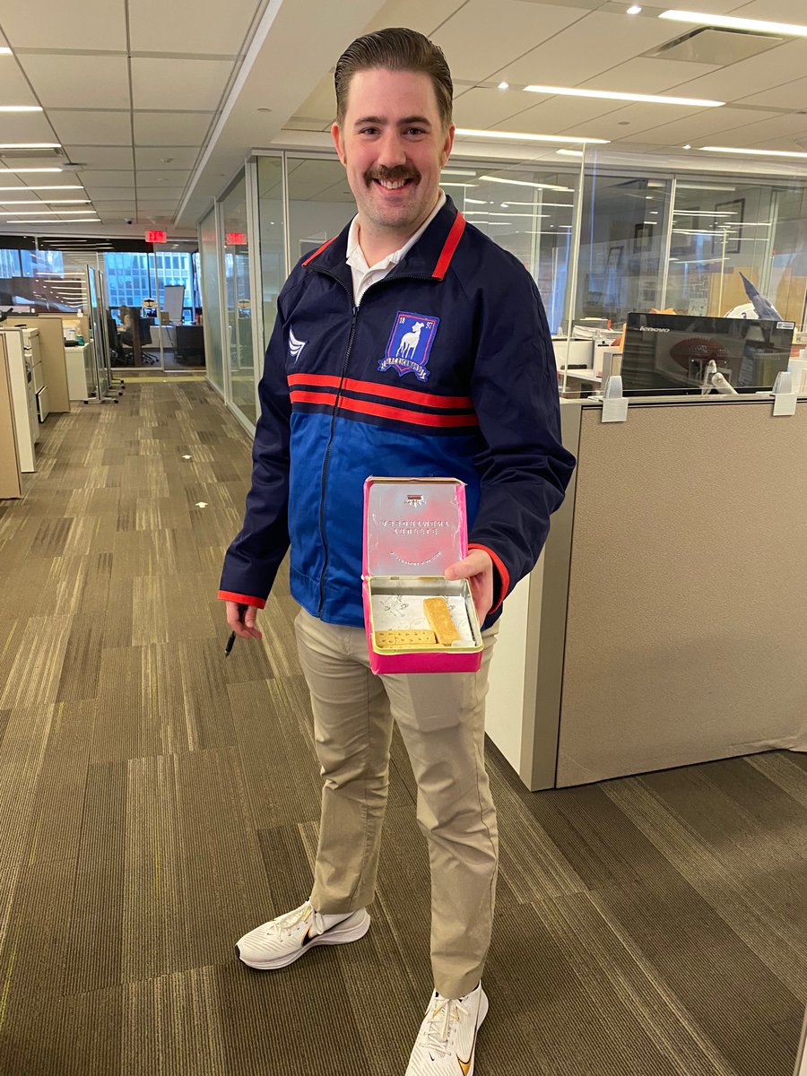 Biscuits with the boss! #TedLasso