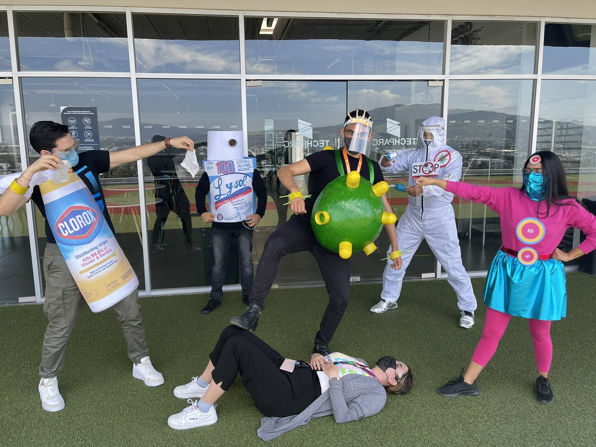 EH&amp;S/PM team fighting against #Covid !! #halloween2021 #SpookySeason @SolizStrong <a href="/johnny_soliz/">Johnny Soliz</a> Guadalajara! @Proud2bYoungOrg