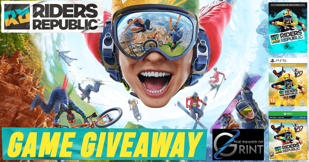 thepowerofgrint's tweet photo. @RidersRepublic GIVEAWAY!!!!
3 x copies of the game thanks to @UbisoftANZ.
1 x Playstation (Gold Edition)
1 x XBOX (Gold Edition)
1 x PC (Ultimate Edition)

Enter now at https://t.co/oTIEvYg5uE

PLEASE NOTE : If you have already entered there is another way to enter on the page. https://t.co/usmAWyi1nh