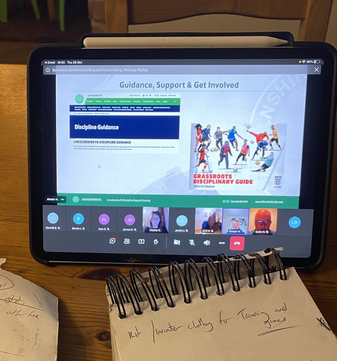 Blacky1885's tweet photo. Another course for #football hopefully one we won’t need as it’s about #discipline first game as first team coach on Sunday so getting as much info as I can,great course.  #grassroots #grassrootsfootball #spalding #coaching @LincolnshireFA #LINCOLNSHIRE #footballcourse #allican https://t.co/fBpnnVpeq9