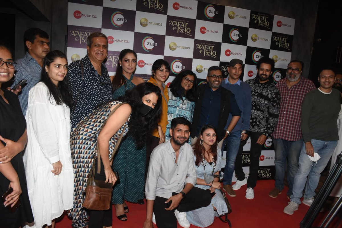 Signs of a happy team
#aafateishq 
Produced by <a href="/ZeeStudios_/">Zee Studios</a> 
Directed by <a href="/nattoji/">indrajit nattoji</a> 
Streaming on <a href="/ZEE5India/">ZEE5Official</a> 

My latest film... 

<a href="/Officialneha/">Neha Sharma</a> <a href="/amit_sial/">Amit Sial</a> #deepakdobrial <a href="/dasnamit/">namit das</a> <a href="/darshanja/">Darshan Jariwalla</a> <a href="/IlaArun2/">Ila Arun</a>