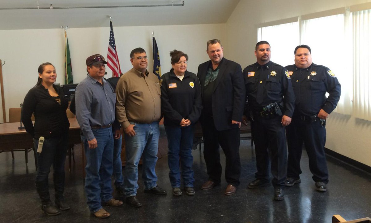 SenatorTester's tweet photo. Montana's first responders work hard every single day to protect our communities. On #NationalFirstRespondersDay, I'm sending thanks to all our firefighters, law enforcement officers, paramedics, and EMTs who put their lives on the line to keep us all safe. https://t.co/bglDIP7LDI