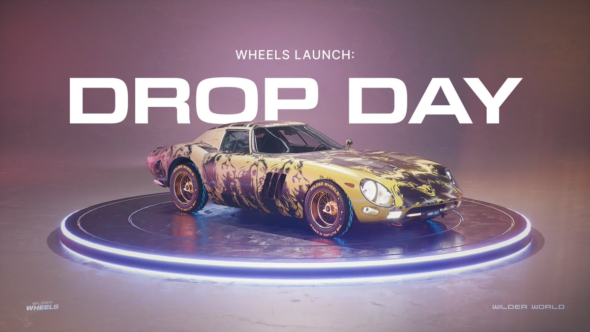 WilderWorld's tweet photo. 🏆 Today is the day! LFG 🏆

Minting starts at 3pm PST on the #WWMM 🏎️💨

Have your $ETH ready 🔥

https://t.co/B34eId3rok https://t.co/HpZt6mhtt3