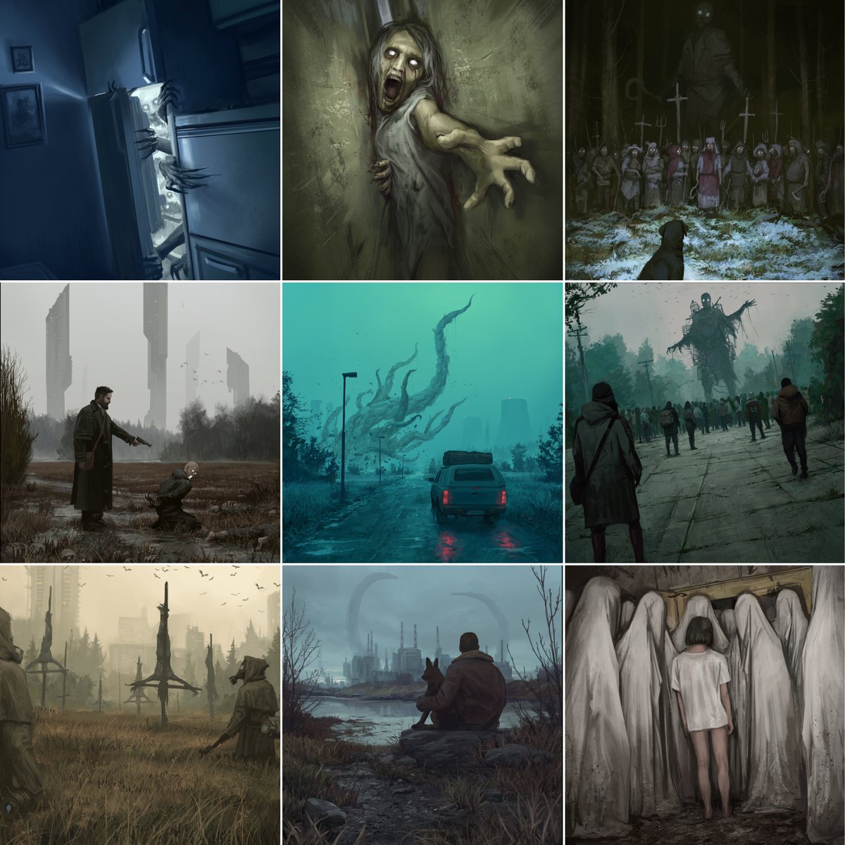 StefanKoidl's tweet photo. Some of the work i have done 2021, will be available as a nft this Halloween dropping 30th of October on crypto.comnft 😊
This collection contains 6 pieces, check them out if you are interested 😉
Have a great weekend! 
https://t.co/oRKVdDaqaQ https://t.co/9EFoLbvOlB