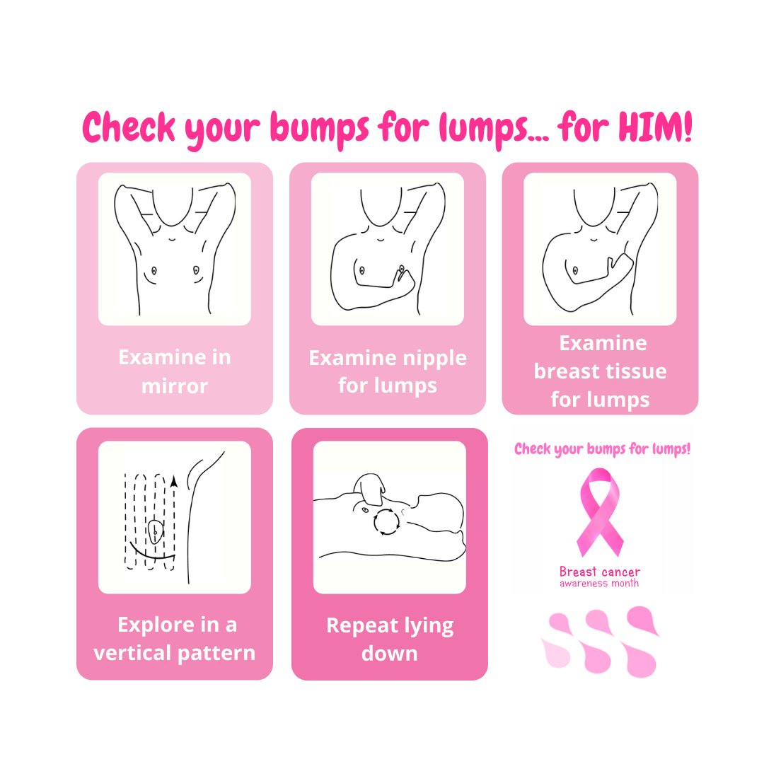 As we continue our campaign ‘check your bumps for lumps’ we would like to remind all of the men in our lives that men can get breast cancer too! Please check your chests!
Check and click to support our campaign - sixsense.typeform.com/checkyourbumps