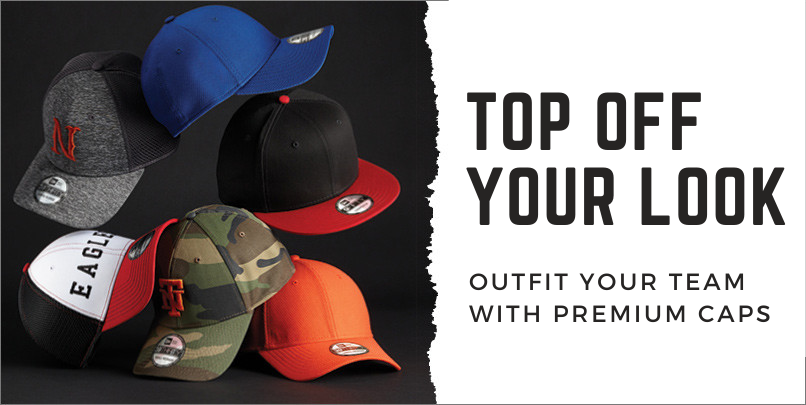 Premium hats embroidered with your custom logo are a great way to increase brand recognition and generate new leads.

We like to keep a couple of extras on hand and use them in lieu of business cards. New customers love free stuff!