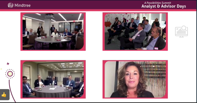 Mindtree_Ltd's tweet photo. Thank you to all who gathered with us around the globe both virtually and in-person for our 2nd annual Analyst and Advisor Days. We enjoyed sharing insightful conversations on the future of work, intelligence in the workplace, and the expansion of the workforce. #MindtreeAARDays https://t.co/FPYztIUjOr