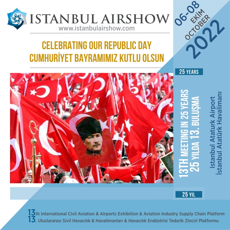 Celebrating our Republic Day
Cumhuriyet Bayramımız Kutlu Olsun!
#cumhuriyetbayramıkutluolsun 
#turkishrepublicday
#29EkimCumhuriyetBayramı
#29octoberrepublicdayofturkey
#istanbulairshow