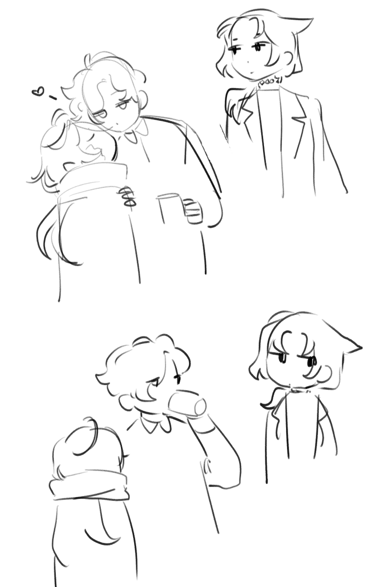 maybe. if i put them in a normal mordern AU they can give each other a little kiss... 