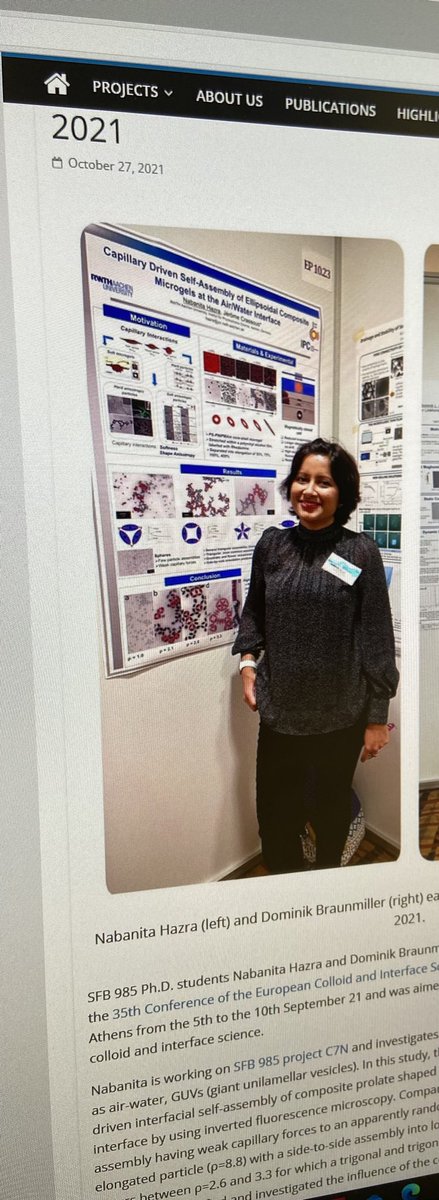 NabanitaHazra4's tweet image. Winning 🏅 the best poster prize in my first offline conference was the greatest feeling ever and now feeling honoured when featured on the SFB website. 🤓⁦@SFB985⁩