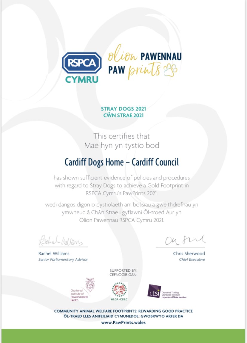 Cardiff Dogs Home, The Rescue Hotel tweet media