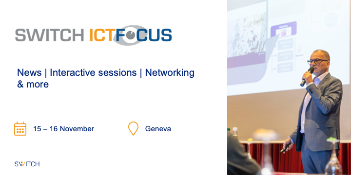 SWITCH_ch's tweet photo. 3 more days to go! We are excited to meet our community in person again this year. Interesting news from SWITCH, interactive sessions and networking are waiting for our participants.
#CommunityEngagement #ictfocus https://t.co/vIAj8xm4l3