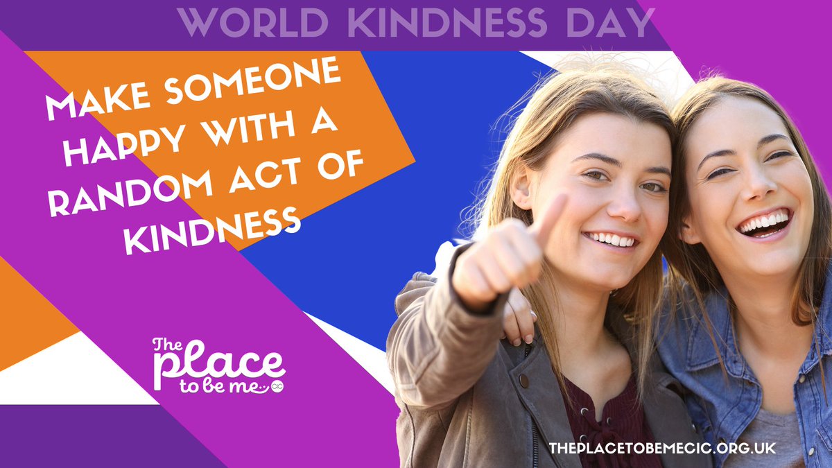 TP2Bme's tweet photo. Tomorrow is World Kindness Day. It was created to celebrate & inspire good deeds. Every year on November 13th around the world people do acts of kindness for strangers, but you can do something nice for someone you know too. Make someone happy with a gift of kindness.
#TP2BME https://t.co/YOJfW6endG