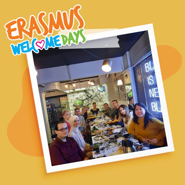 We welcomed our Erasmus+ Incoming students warmly in Istanbul with beautiful Turkish breakfast. 🥰
