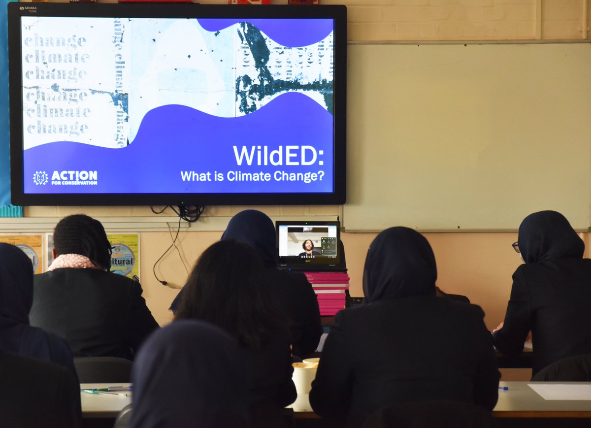 DenbighHigh's tweet photo. Our eco-leaders and school council started their WildEd Journey yesterday exploring the latest data on climate threats and selecting one environmental project to take action on #actionforconservation #wilded #cop26 @CorderMrs @miss_sikdar @MissDBuck1 @MissTafadar @MissDBuck1 https://t.co/GVkVWVtHTr