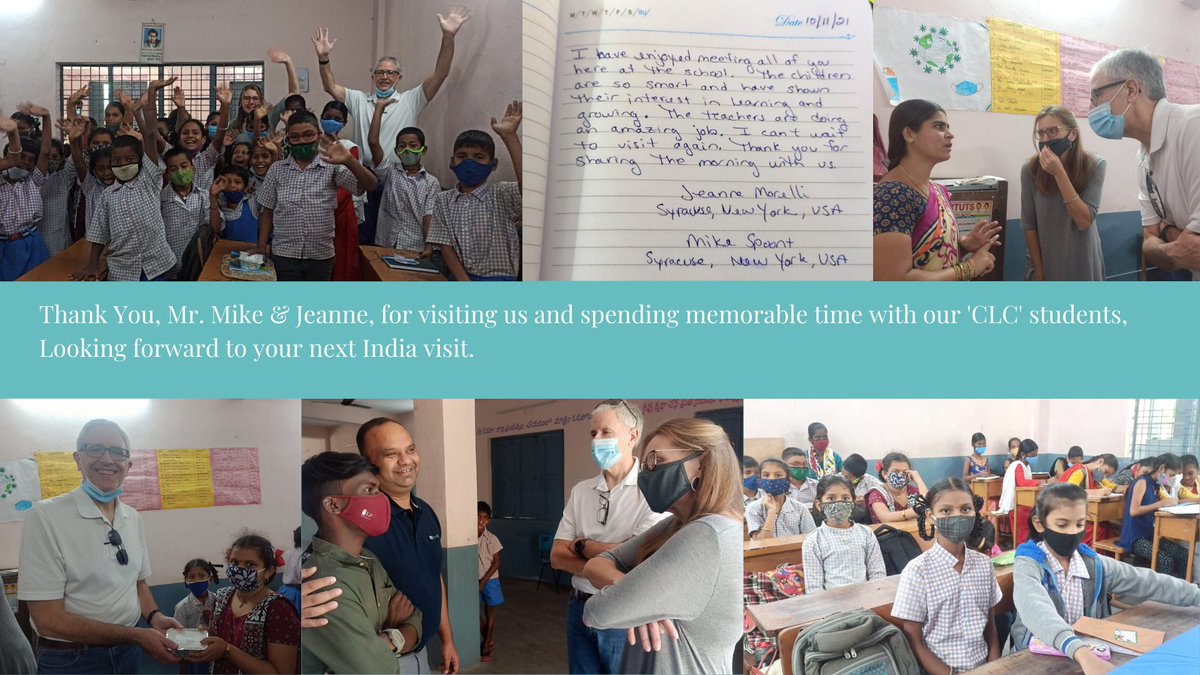YashodaFoundatn's tweet photo. Mr. Mike & Jeanne from #ProArchUS with our Honorary secretary @santoshkaveti visited our CLC center
@proarchits #CSR #Yashodafoundation #Education #Communitylearningcenter https://t.co/rknY486mhB