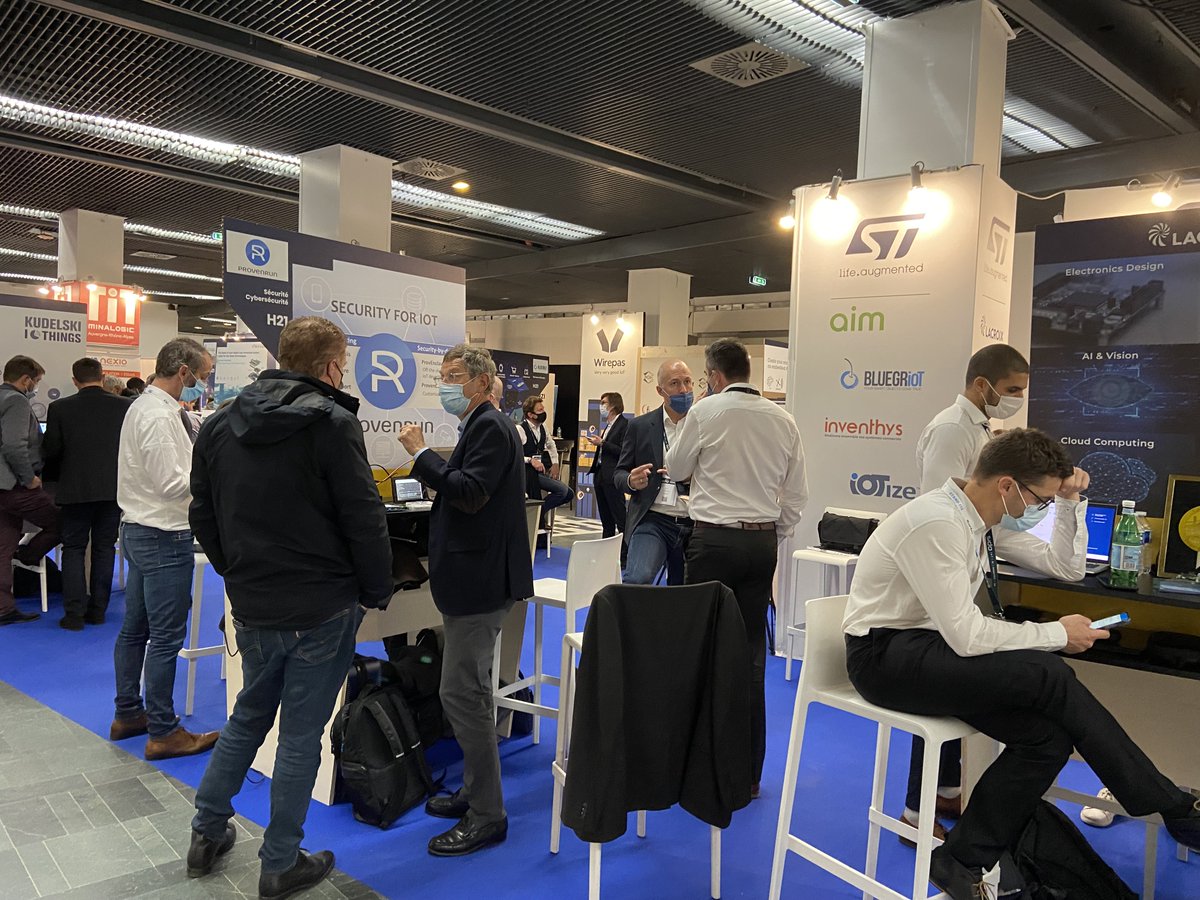 ProvenRun (@provenrun) on Twitter photo SIDO Paris 2021 has just closed its doors. Provenrun thanks <a href="/ST_France_News/">STMicroelectronics France</a> for hosting us on its booth and letting us demonstrate our expertise in IOT security. Next appointment for ProvenRun, Las Vegas in January 2020 at the CES. #STPartnerProgram #IOTSecurity #Cybersecurity SIDO Paris 2021 has just closed its doors. Provenrun thanks <a href="/ST_France_News/">STMicroelectronics France</a> for hosting us on its booth and letting us demonstrate our expertise in IOT security. Next appointment for ProvenRun, Las Vegas in January 2020 at the CES. #STPartnerProgram #IOTSecurity #Cybersecurity