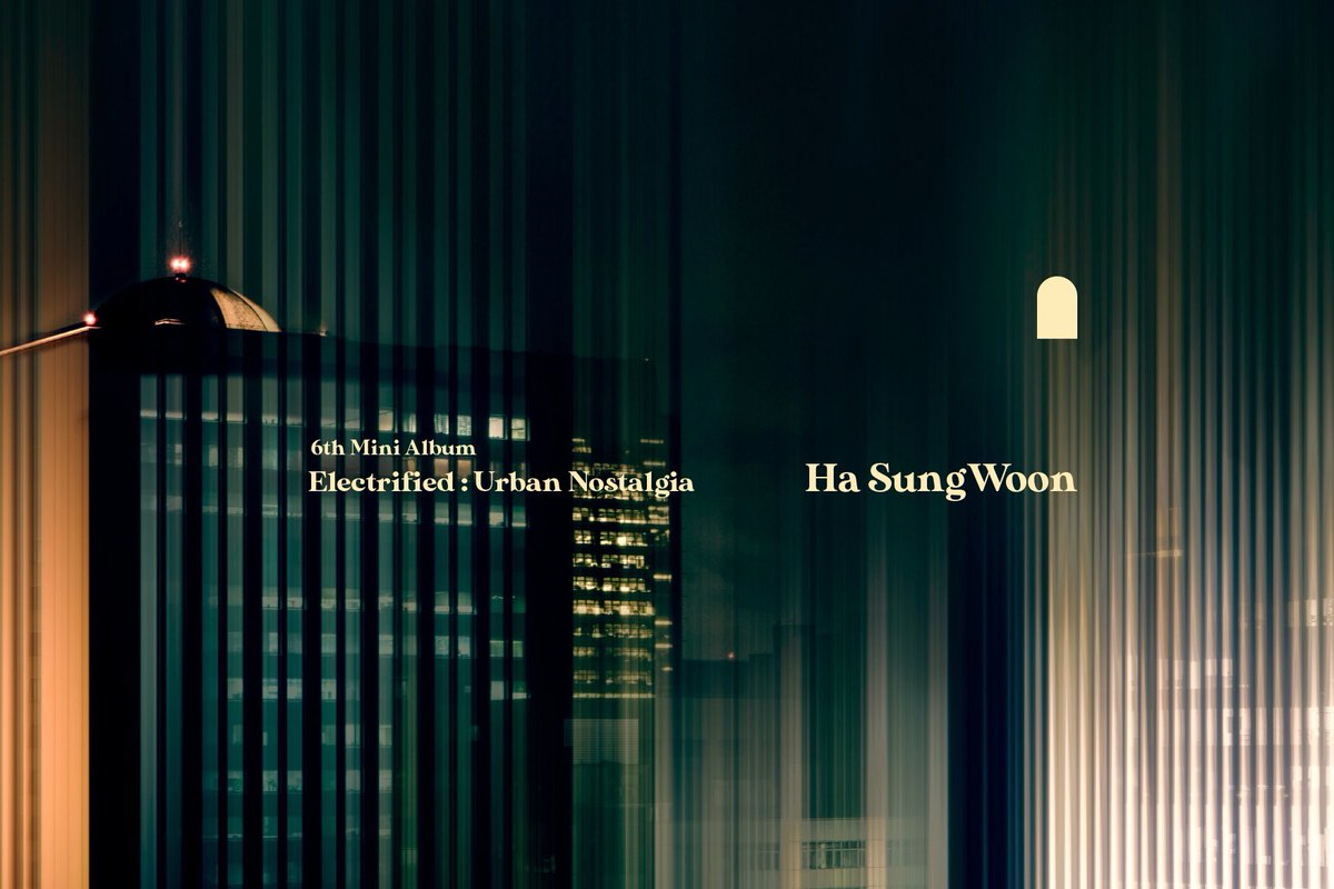 [☁] ⠀ HA SUNG WOON 6th MINI ALBUM 'Electrified : Urban Nostalgia' ⠀ 2021.11.19 6PM (KST) RELEASE ⠀ #하성운 #HASUNGWOON #Electrified_Urban_Nostalgia ⠀