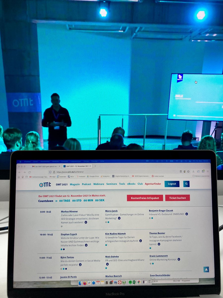 Die Mischung machts – die Kombination aus In- und Outbound ist der Schlüssel zum Erfolg &amp; es wird immer schwerer Leads mit Gated Content zu überzeugen – Erfahrungen, die wir teilen können!

Wir sind heute auf der #OMT2021 unterwegs und freuen uns auf spannende Vorträge! #omtliebe