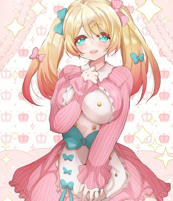 SkebでVtuberの桃使なななさん(@kwii_mm777)
描かせていただきました🍼 