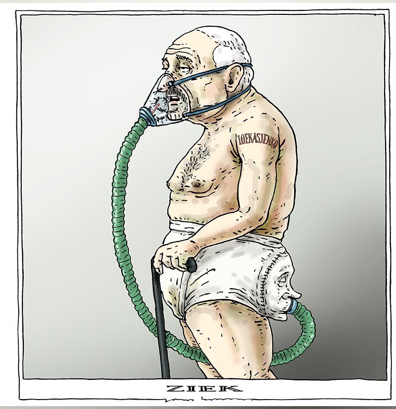 joepbertrams's tweet photo. In leven houden #Lukashenko #Putin #gas #vluchtelingen #beademing @delimburger https://t.co/syBCG8rWFI