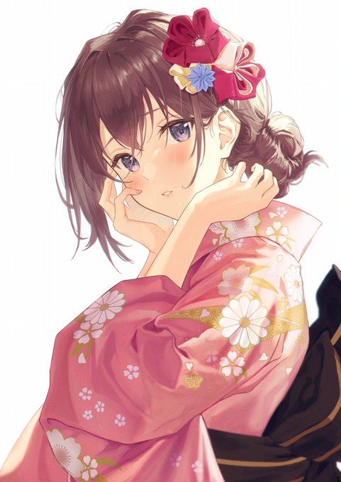 「flower yukata」 illustration images(Latest)｜18pages