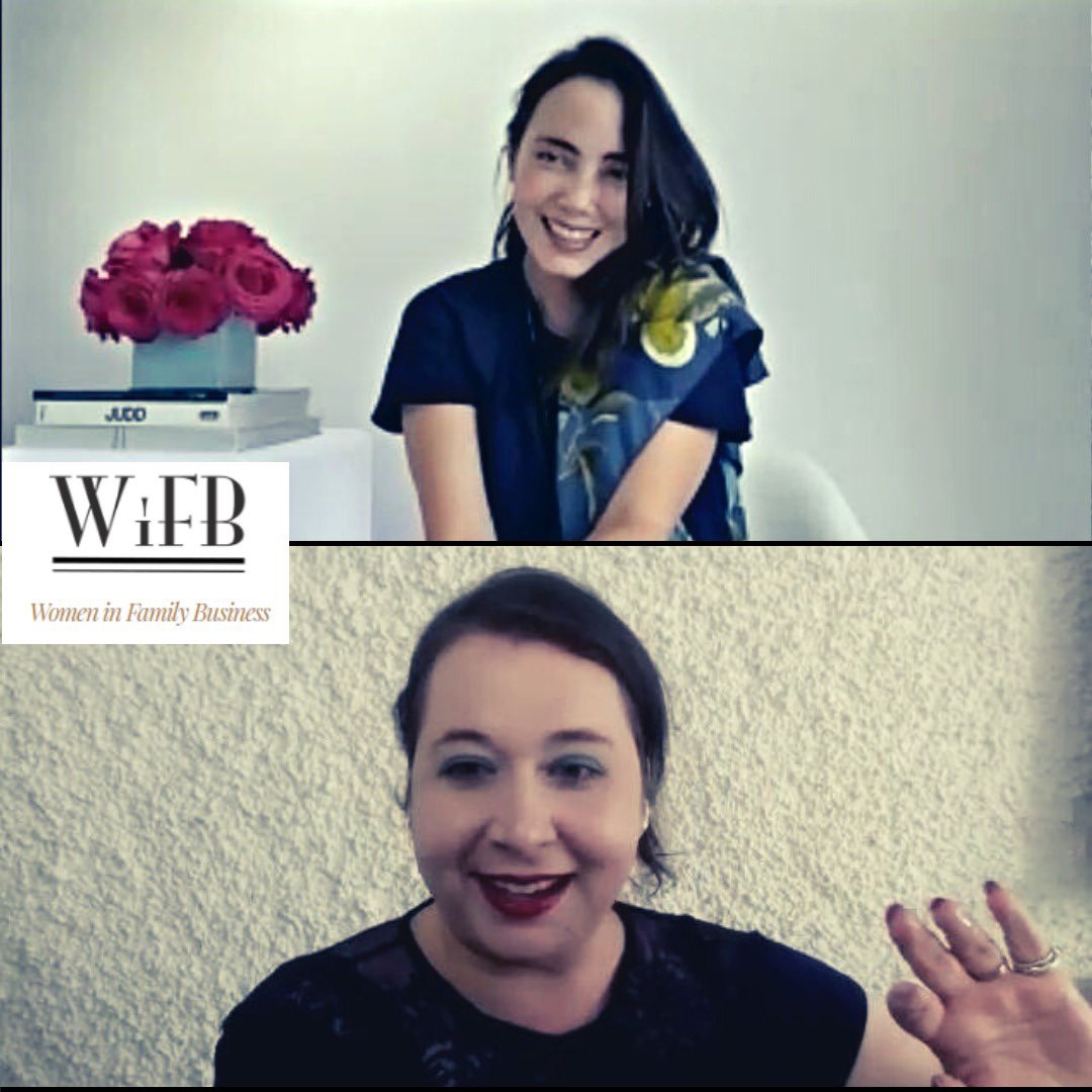 RamiaEl's tweet photo. 🎙🔥Loved our conversation with Paola Matallana Gonzalez on how art collections can form a cornerstone for next gen involvement and family legacy building ❤️

Coming soon on the @womeninfb podcast 🌟

 #artcollector #familybusiness #womeninfamilybusiness https://t.co/1fkGXaaldy
