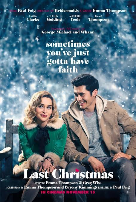 CinemaRareIN's tweet photo. #LastChristmas (2019) by @paulfeig, feat. #EmiliaClarke @henrygolding @EmmaThompson90 #MichellYeoh and #BorisIsaković, now streaming on @NetflixIndia.
@UniversalPics @UniversalIND @lastchristmas https://t.co/qy7W2lDoKT