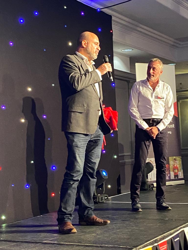 marcthevet's tweet photo. Inspiring evening, as always, supporting brilliant @StarrTrust. Great to hang out with rising tennis star &amp; wheelchair athlete @WcaNathan &amp; mum Kim. Plus catch up with @NickTaylorLLB &amp; @TheRobinCousins. Proud to be announced as new ambassador too :) #Brighton #RemovingRoadblocks https://t.co/BxNIktq49q