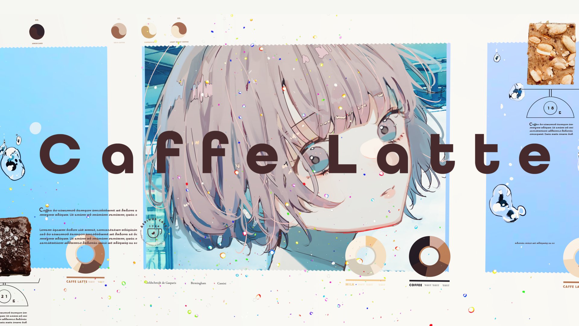 萩森じあ 天月さんのオリジナルmv Caffe Latte 投稿されました イラスト描いてます 今回なんと絵コンテから構成を好き勝手やらせてもらいました とても楽しかったです T Co Q6rl3siba9 Twitter