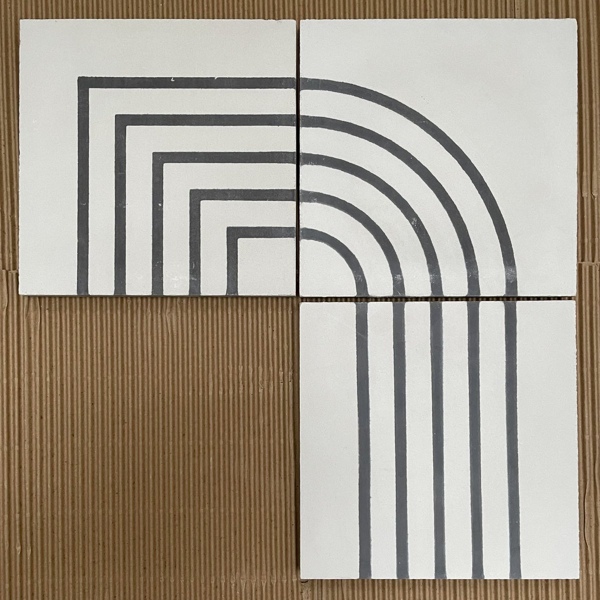 Can’t wait to use these gorgeous handmade tiles from Bert and May in a large bathroom with mid-century vibes