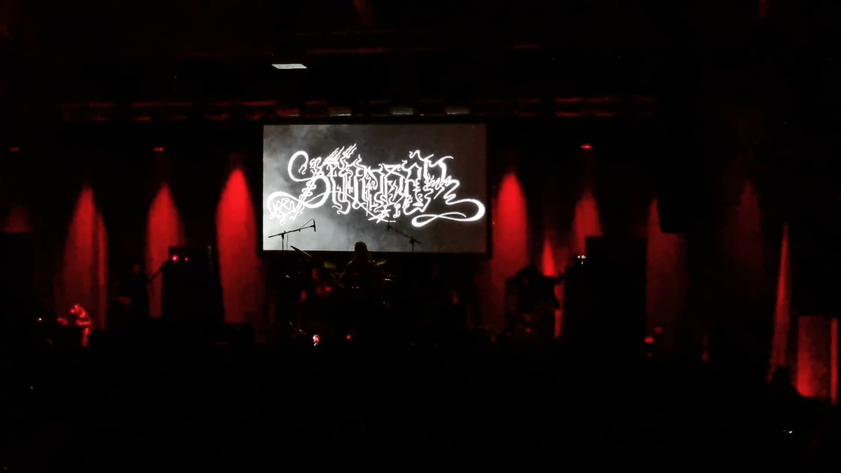 Hanzebelle's tweet photo. Day 1 at #AscensionMMXXI and every band was incredible! #Forsmán #Nexion #TrehaSektori #Fleshworld #Throane #KælanMikla #Sinmara https://t.co/hoohfDZCKX