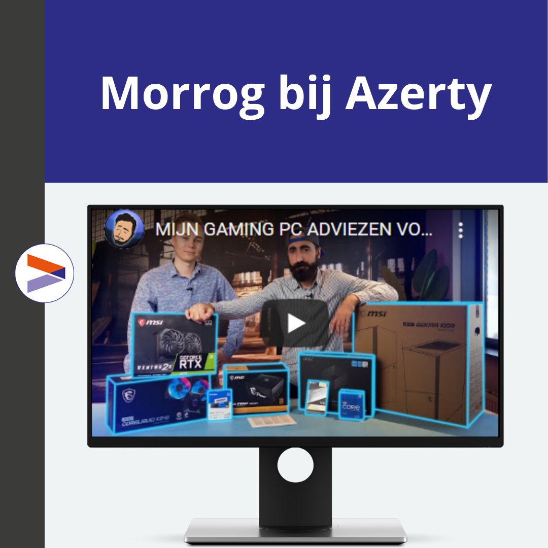 Azerty_nl's tweet photo. Morrog weet niet alleen alles over setups en wat voor componenten erin moeten. Hij kwam zelfs even bij ons op bezoek om één van zijn dikke setups in elkaar te zetten! Heb jij de video @OfficialMorrog al gezien?
👉👉 https://t.co/KC3rXMkMZ2
#Azertynl #Morrog #GameSetups https://t.co/cECU3AbnYO