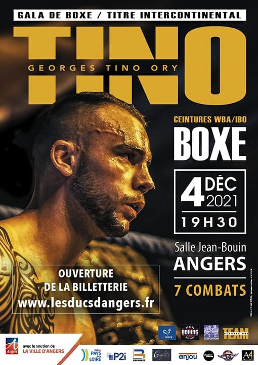 Angers's tweet photo. #SportAngers La ville d'#Angers soutient ses sportifs ! Rendez-vous à Jean Bouin, le 4 décembre, pour soutenir Georges Tino ORY 🥊 https://t.co/O4uOA4g0tJ https://t.co/Pa5zkAup9R