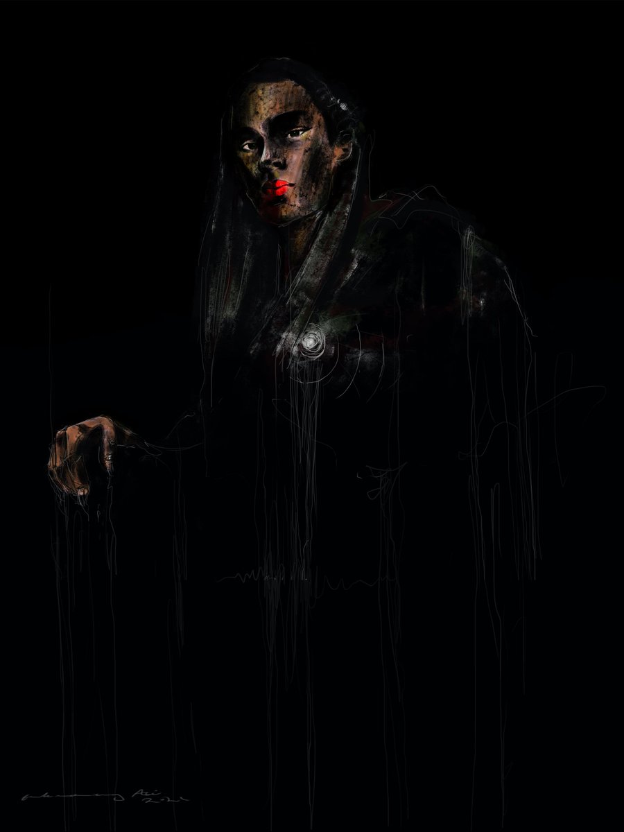 AtiBehrang's tweet photo. A woman with red lipstick

.

.

#drawings #artworks #artist #behrangati #afghanartist #digital #gir #sketching #sketchart #sketching #drawings #draweveryday #painter #peanting https://t.co/2fgqPreSFV