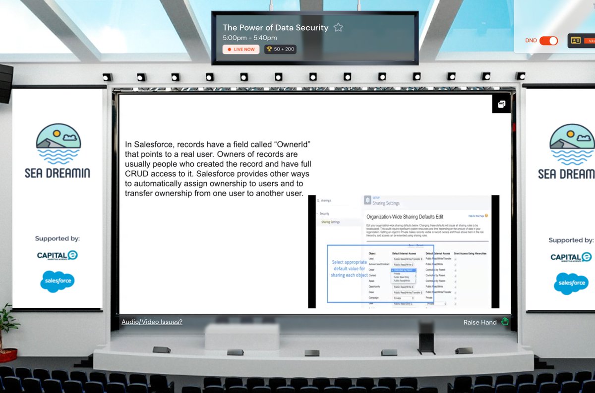 Join us to learn from <a href="/khyatu07/">Khyati Mehta #WITDreamin24</a>  about The Power of the Salesforce Data Security model to secure your data at different levels in your Salesforce Platform now in #SeaDreamin

#seadreamin #salesforce #trailblazercommunity #SalesforceApac #Salesforcepartners