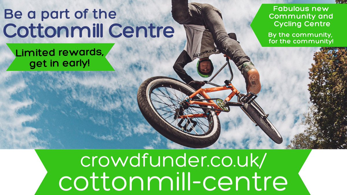 All things Cottonmill Community and Cycle Centre tweet media