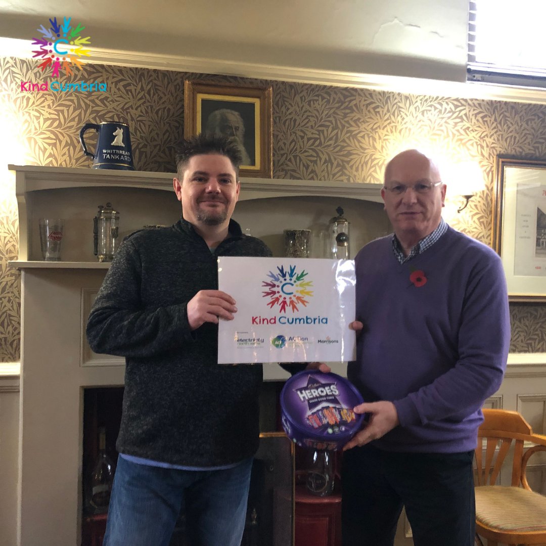 Another donation was made to <a href="/LamplighterDR/">LamplighterDR</a> &amp; Bowness &amp; Windermere Community Care Trust who have delivered 10,500 community meals since lockdown. Our gift is in recognition of the hard work of the hospitality industry during the pandemic <a href="/sldtnews/">Bill Smith</a> <a href="/cumbriatourism/">Cumbria Tourism</a> #kindcumbriaday