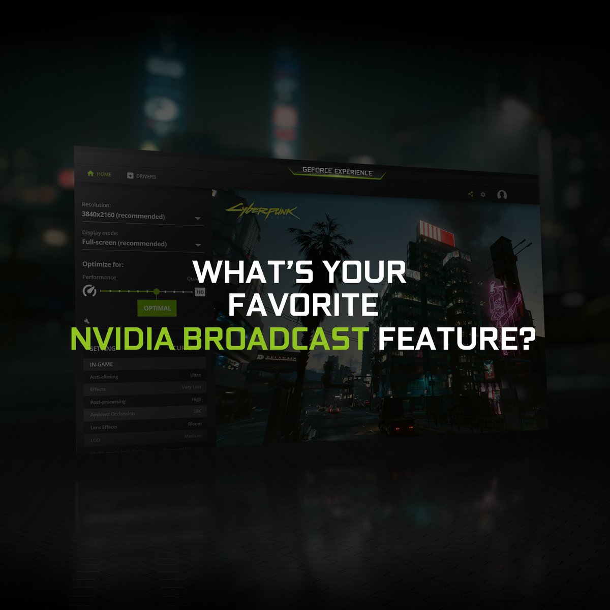 NvidiaANZ's tweet photo. 🚨LAST CALL🚨 Enter the NVIDIA Broadcast 𝐠𝐢𝐯𝐞𝐚𝐰𝐚𝐲 for a chance to win a NVIDIA Studio ASUS Vivobook Pro 15 laptop 🎨💻 or #LogitechG broadcast essentials 🎧🎙️

All you need to do is:
🔄 RT and Comment what your favorite NVIDIA Broadcast feature is. https://t.co/kjSk6ccMe1